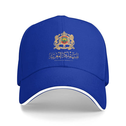 Marokko-flagkort-baseballkasket y2k Cool Trucker-kasket Sommer mænd kvinder jagt camping baseballkasketter