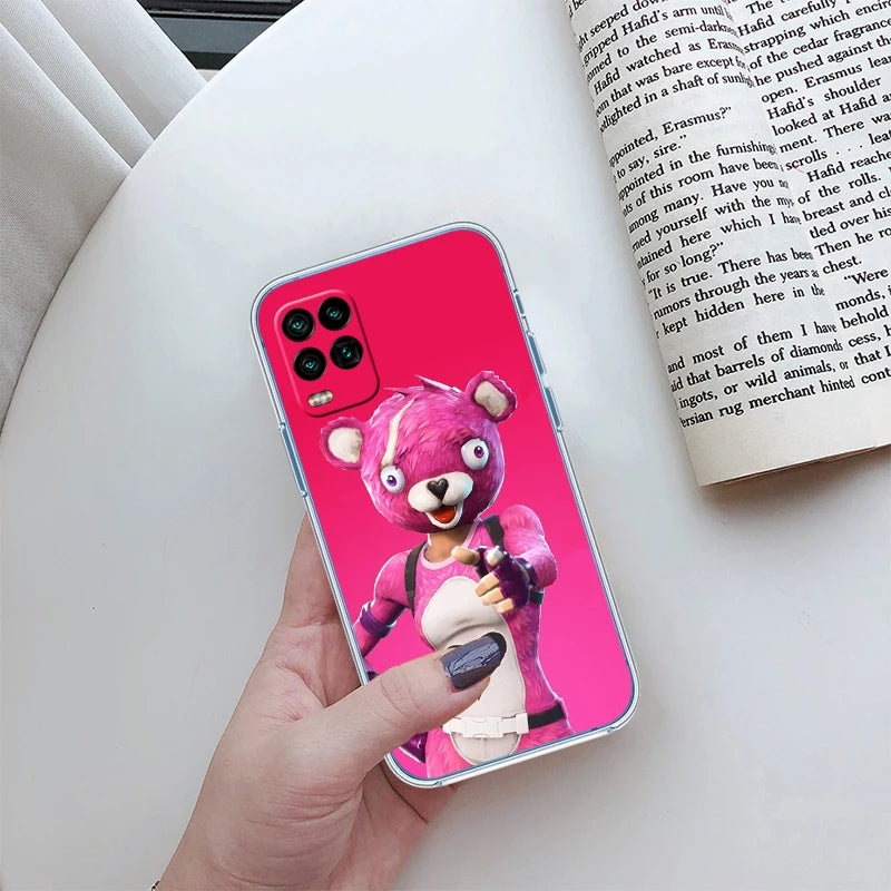 Capa Transparente para Telemóvel F-Fortnites-Poster para Samsung Galaxy A04 A04S A14 A23 A34 A54 M23 M33 M52 M53