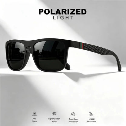 3 ks fantazijních čtvercových polarizovaných slunečních brýlí s ochranou proti oslnění UV400, značkové, designové, letní, na večírky, na řízení, na rybaření, vánoční dárek