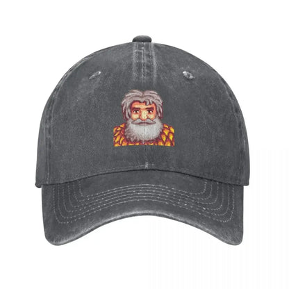 Stardew Valley Linus Baseballkappe Sonnenhut lustiger Hut Kinderhut Herren Luxus Damen Herren