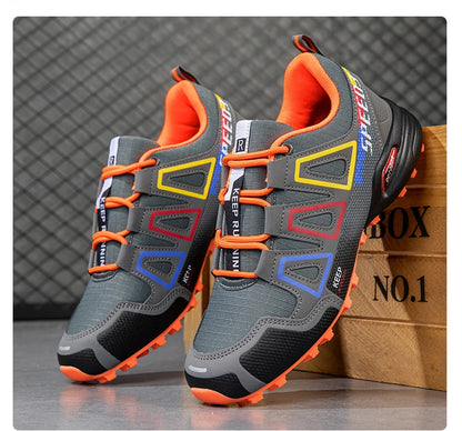 Chaussures de cyclisme pour homme - Chaussures de cyclisme tout-terrain (montagne et cross-country) pour homme - Chaussures d'entraînement de cyclisme antidérapantes et résistantes à l'usure - Chaussures de randonnée