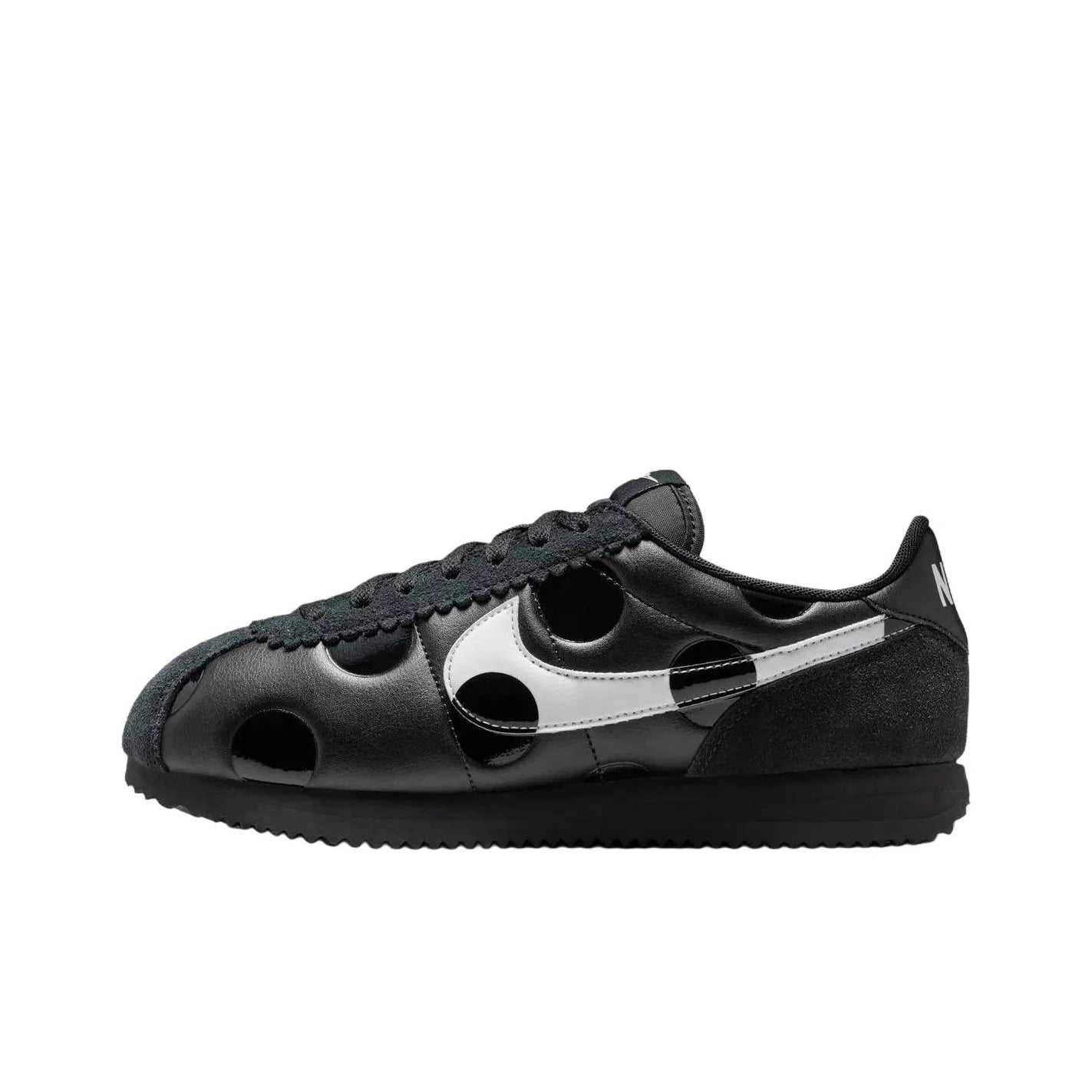 POIZON Nike Cortez Casual Shoes Women's Black White