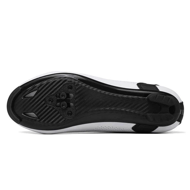 Chaussures de cyclisme VTT pour homme - Chaussures de sport pour vélo tout-terrain et vélo de route - Baskets de cyclisme plates pour la vitesse - Chaussures de VTT - Chaussures à crampons SPD