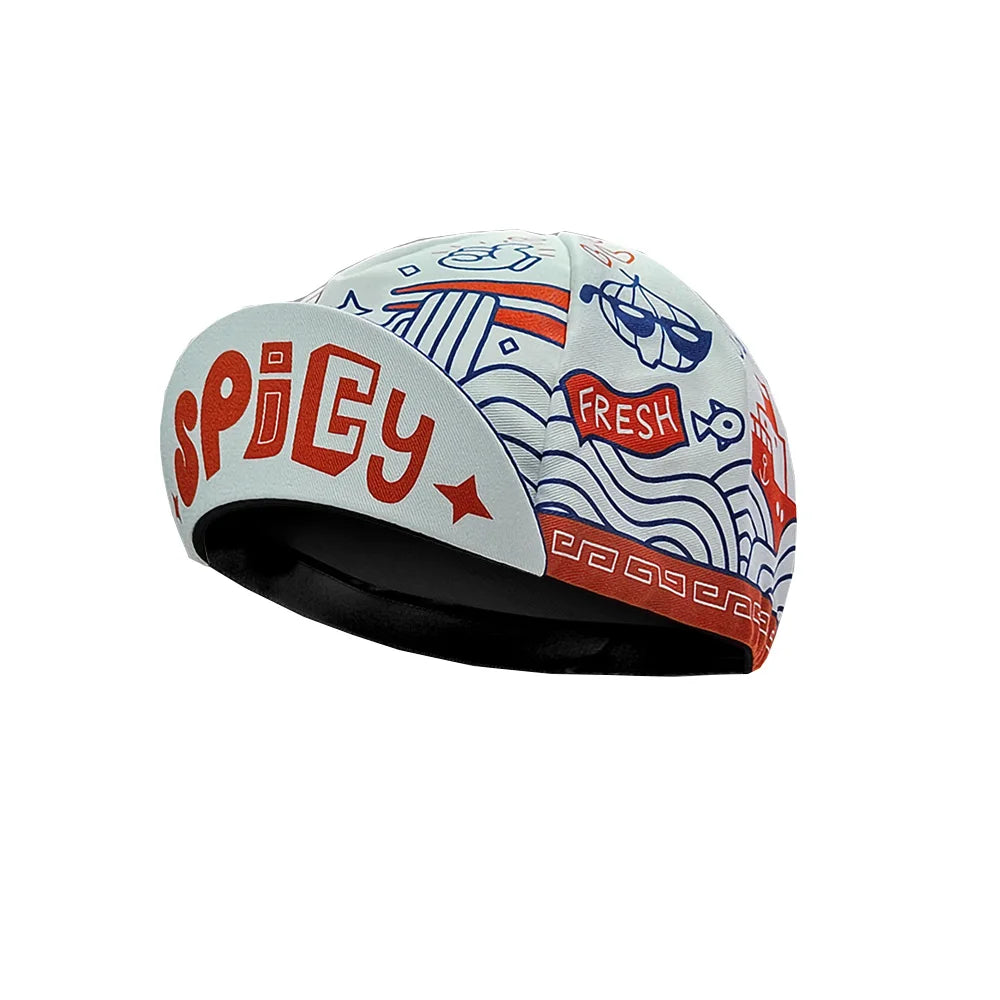 styl Cyklistické čepice Letní prodyšné sportovní cyklistické čepice Rychleschnoucí polyester Černé Modré čepice Klasické