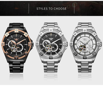 Yelang V1024 Men Brand Watches 44mm Japan miyota 82S7 Automatic Mechanical movement Luminous Men 100m Waterproof Watch business