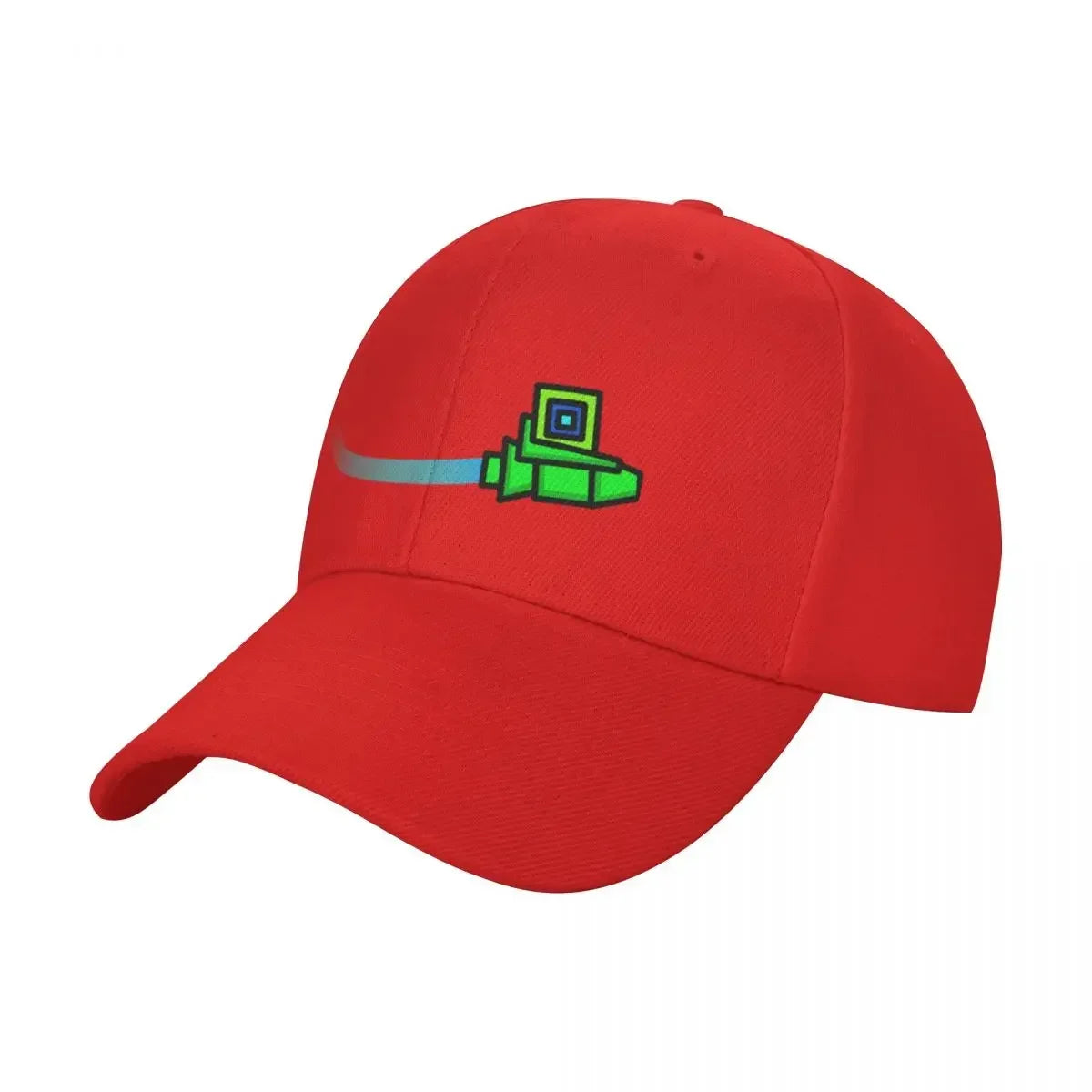 Geometry Dash Baseball Cap Anime Visor Vintage Sun Hat Women's Hats For The Sun Men's