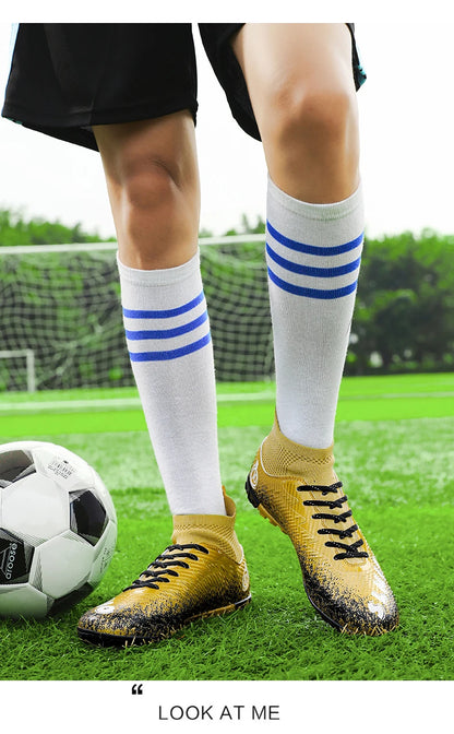 Voetbalschoenen voor heren, voetbalschoenen voor kinderen, professionele voetbalschoenen voor dames, antislip voetbalschoenen, TF/FG voetbalschoenen voor buiten
