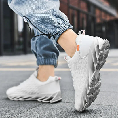 Chaussures de course pour homme à la mode, baskets de marche confortables pour homme, chaussures décontractées respirantes, chaussures de sport antidérapantes, baskets pour homme