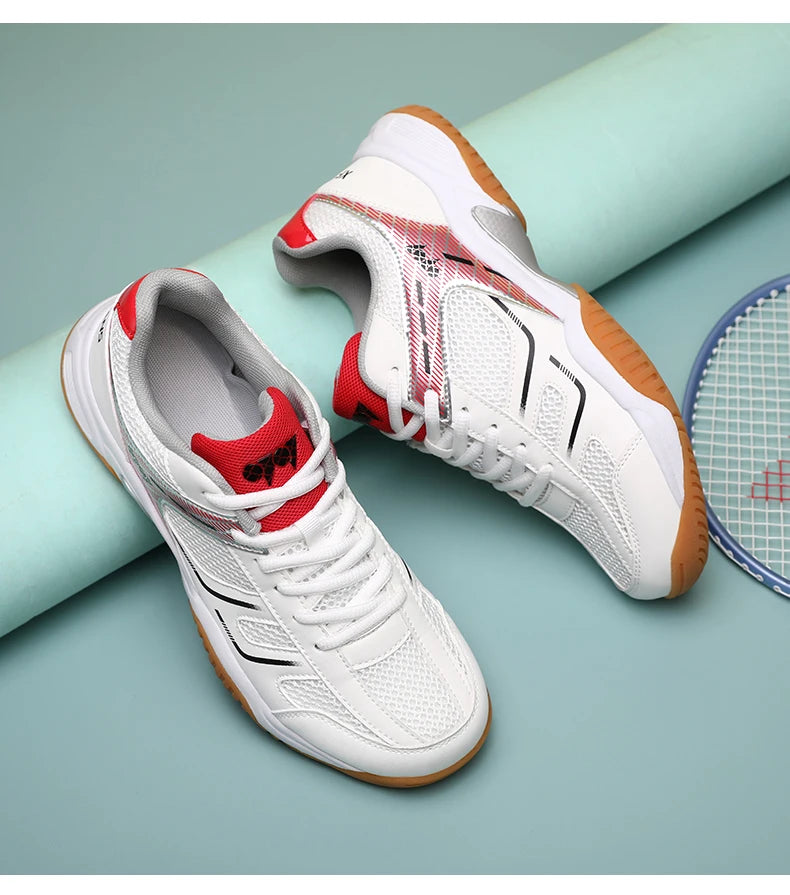 Nové profesionální badmintonové tenisky 2025, pánská tenisová obuv, prodyšná protiskluzová volejbalová sportovní obuv pro muže i ženy