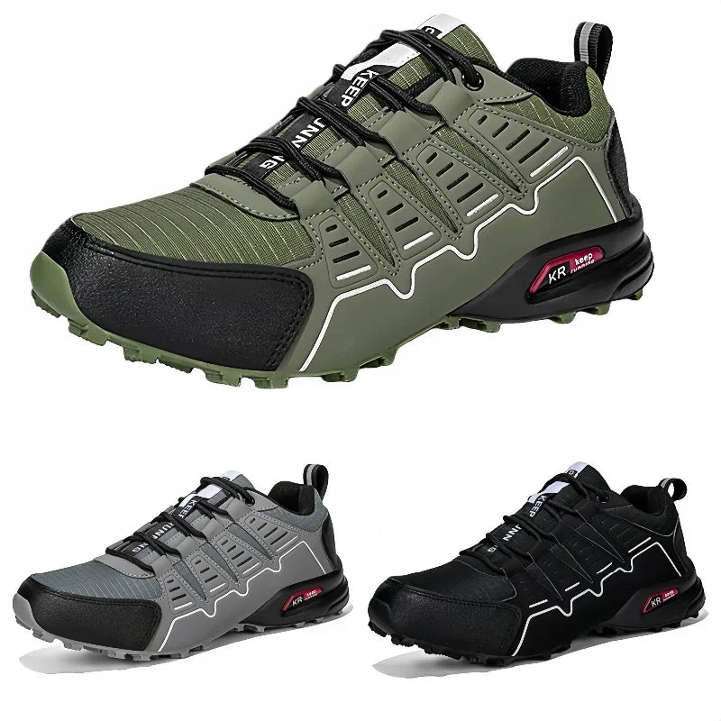 Lockless-Fahrradschuhe für Herren, Outdoor-Wander- und Cross-Country-Schuhe mit rutschfester Sohle, atmungsaktive Sportschuhe, Rennradschuhe