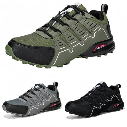 Lockless-Fahrradschuhe für Herren, Outdoor-Wander- und Cross-Country-Schuhe mit rutschfester Sohle, atmungsaktive Sportschuhe, Rennradschuhe