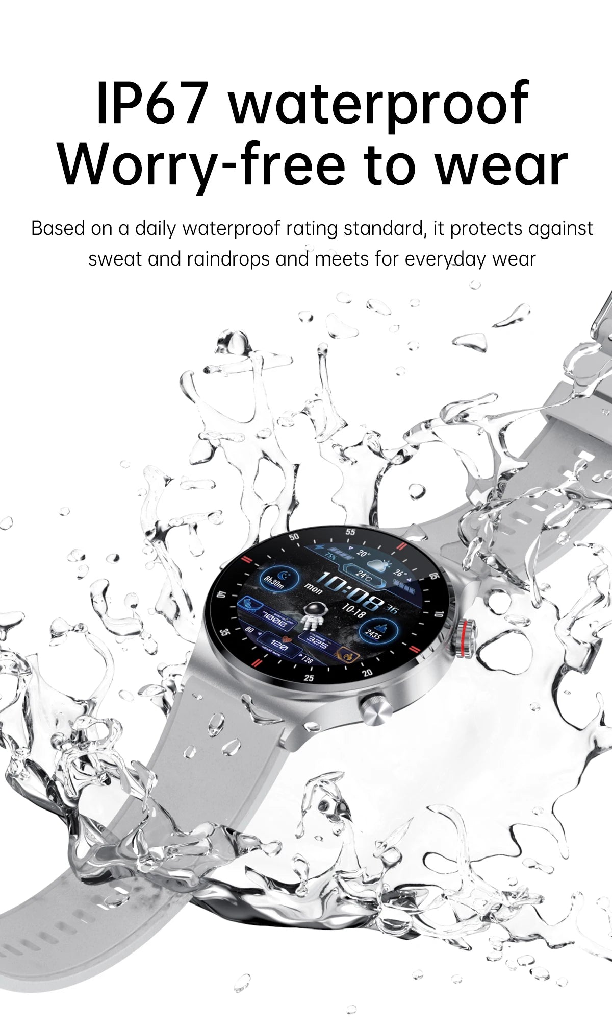 Luxury QW33 Smart Watches Men NFC Wireless Call Fitness Waterproof Sports Wrist Intelligent Smartwatches for Women Android 2026