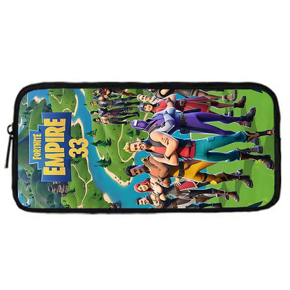 Classic Game FortniteS Child Backpacks Lunch Bag Pencil Case Pupil Large Capacity School Bags For Boy Girl Best Gift
