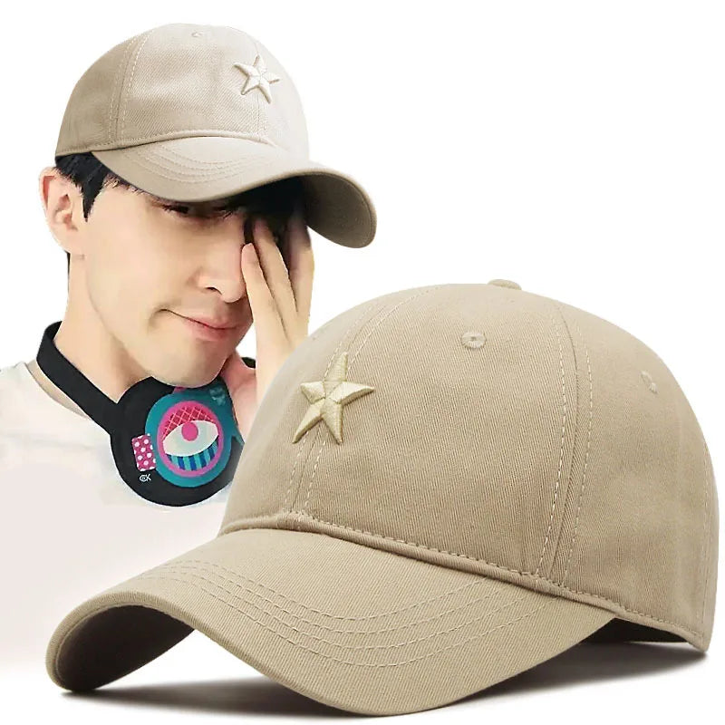 Baseballová čepice Big Head Plus Size, 100 % bavlna, vhodná pro muže i ženy, nastavitelná, čepice typu „dad hat“, nadměrná velikost 58–60 cm, 61–65 cm