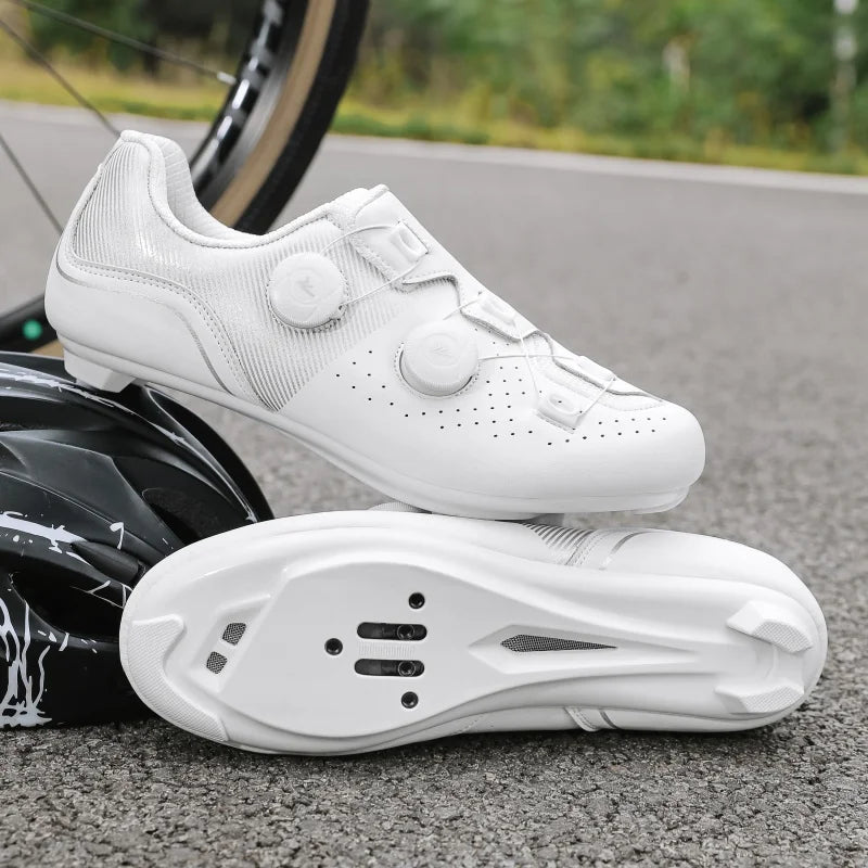2025 New Arrival Professional Cycling Shoes Racing Road Bike SPD Cleat Shoes Ultralight Self-Locking MTB Bicycle Sneakers Unisex