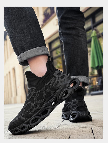 Herrskor Sneakers Herrtennis Skor Lyxskor Herrskor för fritid Träningsskor Tävlingsskor Andningsbara skor Modeloafers Löparskor för män