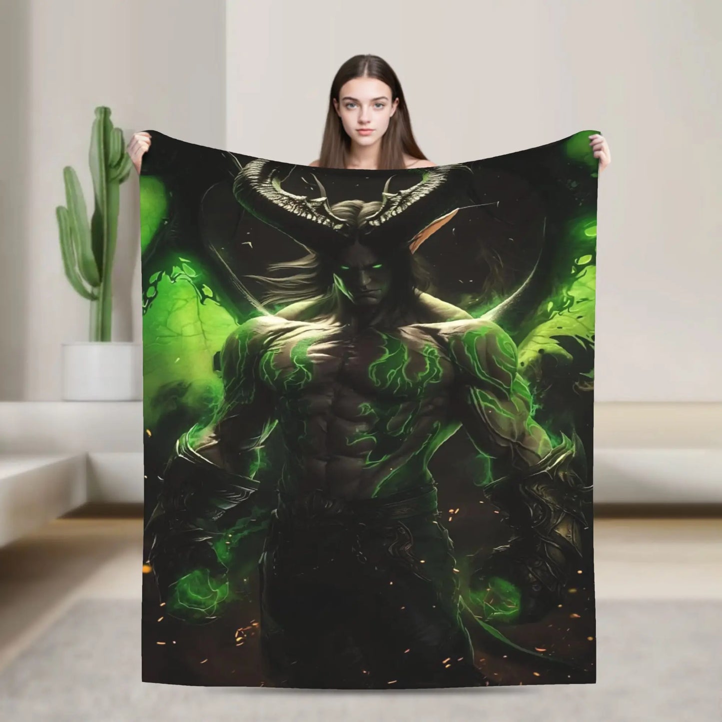 WOW World of Warcraft Blankets Quality Soft  Bedding Throws Winter Kids Bedroom Novelty Bedspread
