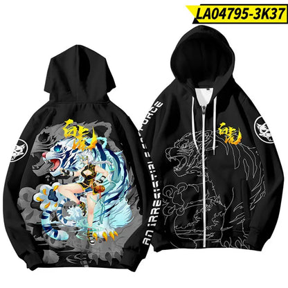 3D Print Chinese New Year Clothes Men Hoodies Kids Fashion Dragon Graphic Swearshirts Cool Streetwear Hooded Hoody Clothing Top