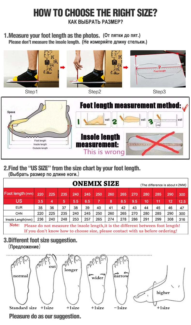 ONEMIX New jogging Running Shoes Women and Men light Sneakers Road Shoes Wear-resistant Fashion Sports Shoes fitness