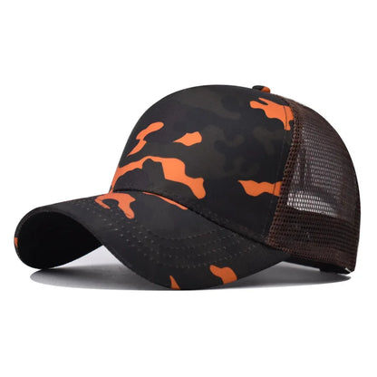 Baseballkasket til voksne Netkasket Lavt buet skygge Hat Unisex Sommerhat Åndbar hat med skygge Forår/efterår-kasket Hiphop-kasket med tæt pasform