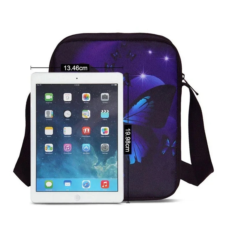 Hot Game Boy Girls Printed Shoulder Messenger Bag Child Design-F-FortniteS Casual Handbag Men Women Phone Bag Shopping Bag