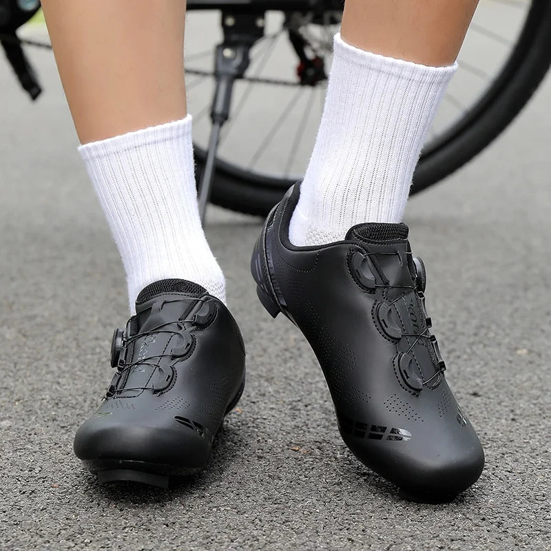 Men's Mountain Bike Shoes MTB, Breathable, Non-Slip, High Hardness, Suitable For Outdoor Road Racing, Mountain Off-Road Riding 37-46