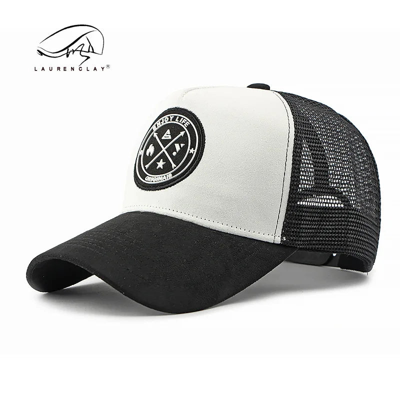 Korean Version Mesh Baseball Cap Men Women Summer Spring Sunscreen Shade Sun Hat Casual Versatile Hard Top Women Suncap Male