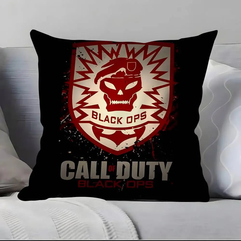 Game C-Call Of D-Duty Black O-Ops Anime Pillow Case Pillowcase Soft Skin Friendly & Comfortable With A Hidden Zipper