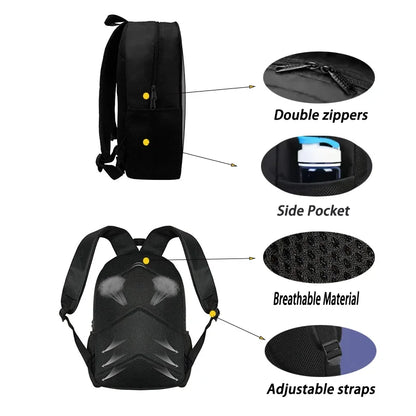 Mochilas Infantis Populares FortniteS para Rapazes e Raparigas, Presente de Aniversário para Estudantes, Mochilas Escolares Unissexo para Crianças, Mochila de Campismo Resistente