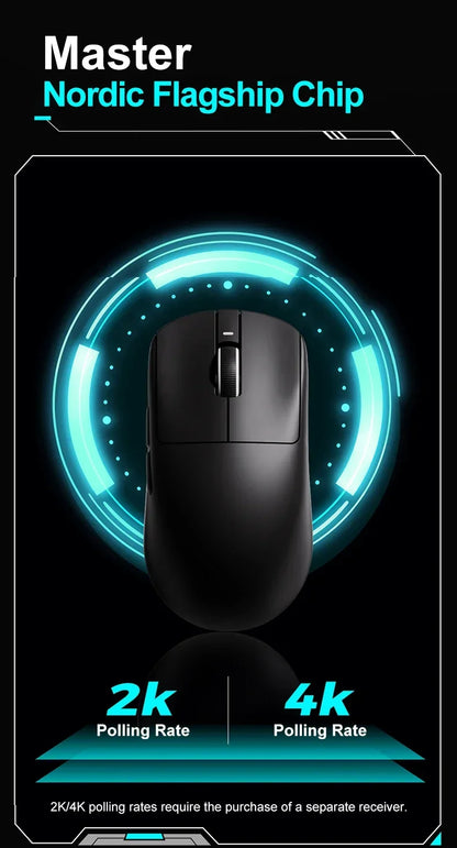 VXE Dragonfly R1 Pro MAX 2.4G Wireless Gaming Mouse PAW3395 26000DPI 3-mode Connection with Low Latency Wired Gaming Mouse