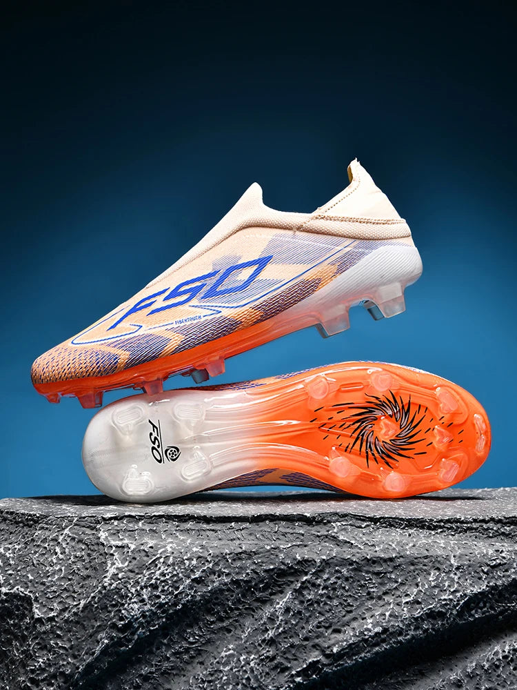 Chaussures de football pour homme New Society Grass Tenis - Chaussures de sport d'extérieur ultralégères et respirantes pour adulte - Chaussures de football pour homme - Baskets de football