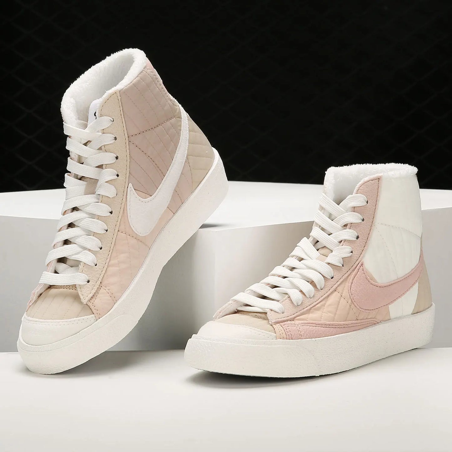 Nike Official Genuine BLAZER Pioneer Women's High-Top Sports Casual Shoes DO7445-261