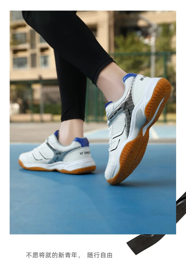 Nové profesionální badmintonové tenisky 2025, pánská tenisová obuv, prodyšná protiskluzová volejbalová sportovní obuv pro muže i ženy