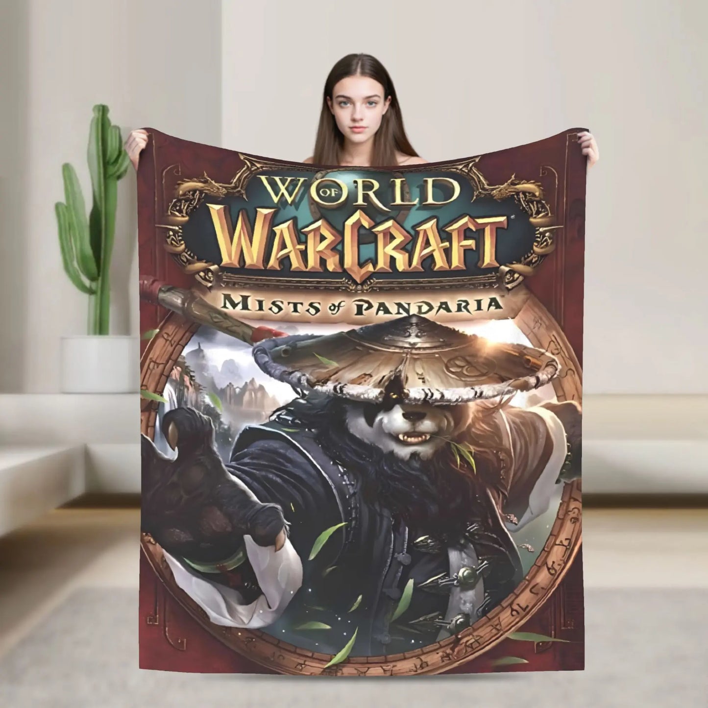 WOW World of Warcraft Arthas Retro Game Blanket  Soft Plush Bedding Throws For Home Decor Travel Flannel Bedspread Bed Cover