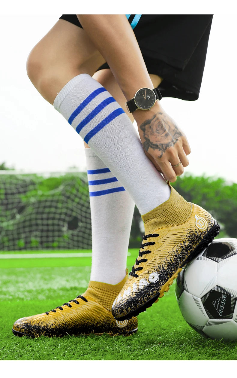 Voetbalschoenen voor heren, voetbalschoenen voor kinderen, professionele voetbalschoenen voor dames, antislip voetbalschoenen, TF/FG voetbalschoenen voor buiten