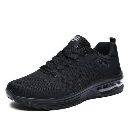 Chaussures de course pour homme, chaussures de sport de plein air, chaussures de tennis décontractées en mesh, chaussures de sport légères à lacets pour le jogging et la salle de sport, nouvelles baskets pour homme
