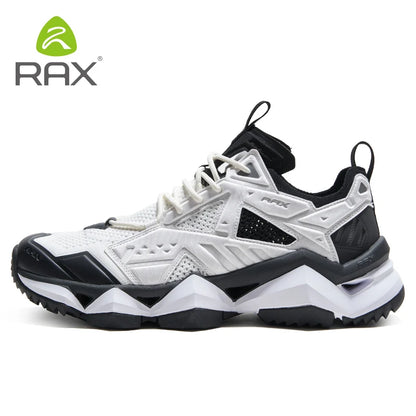 RAX winter men's and women's hiking shoes snow boots waterproof leather sports shoes super warm men's boots outdoor work shoes