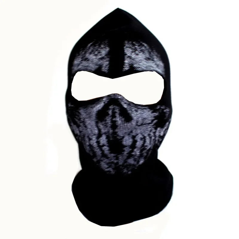 Unisex Ghost Print Stocking Balaclava Mask Game Call Of Duty MWII 2022 COD Ghost Simon Hood Mask