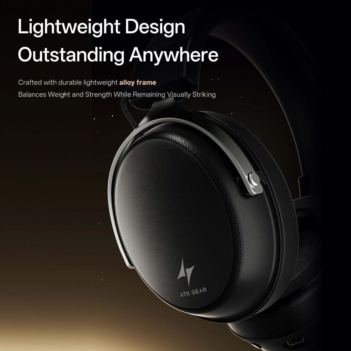 ATK Neptune N9 Wireless Gaming Headset – Low Latency eSports Headphones with Noise Cancelling Mic, Bluetooth 5.3, 4 Modes Dual Connection Gaming Headset