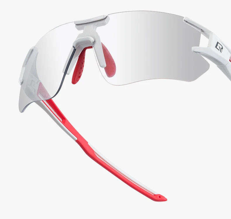 ROCKBROS Fotochromatické cyklistické brýle, sluneční brýle pro cyklistiku a outdoorové sporty, brýle s měnící se barvou skel, brýle pro MTB a silniční kola, cyklistické brýle