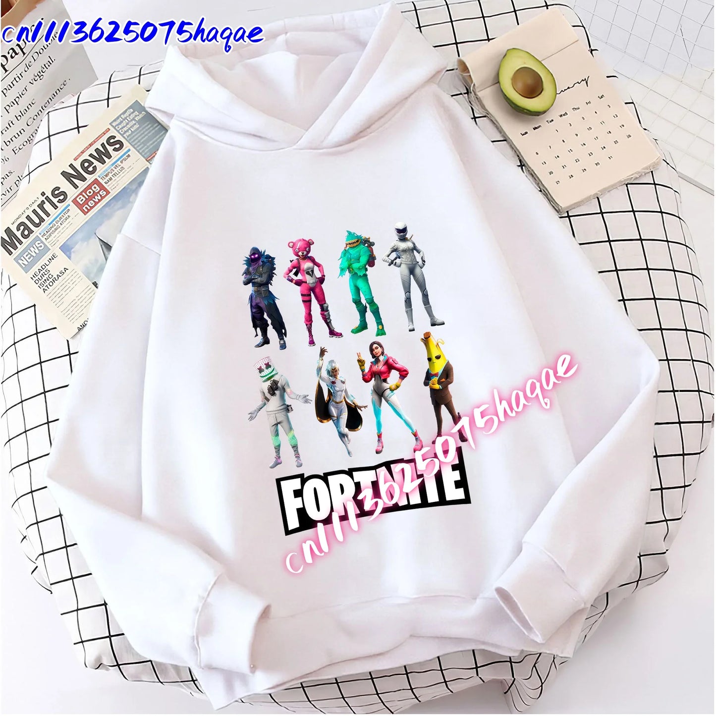 New Fortnites Kids Sweatshirts Cartoon Game Character Printed Hoodie Autumn Casuals Children Tops Winter Baby Boys Clothing