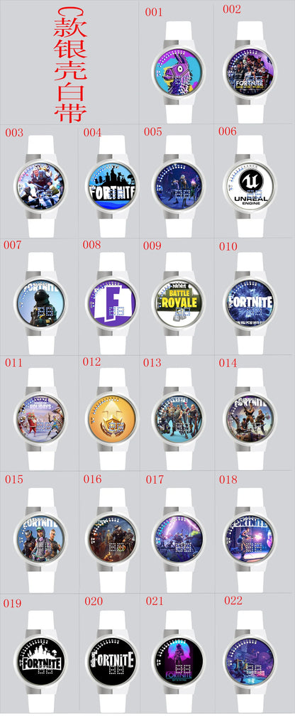 Fortnite Watch Cute Fashion Cartoon Personalized Kawaii Touch Night Light LED Student Electronic Watch Gift for Friends