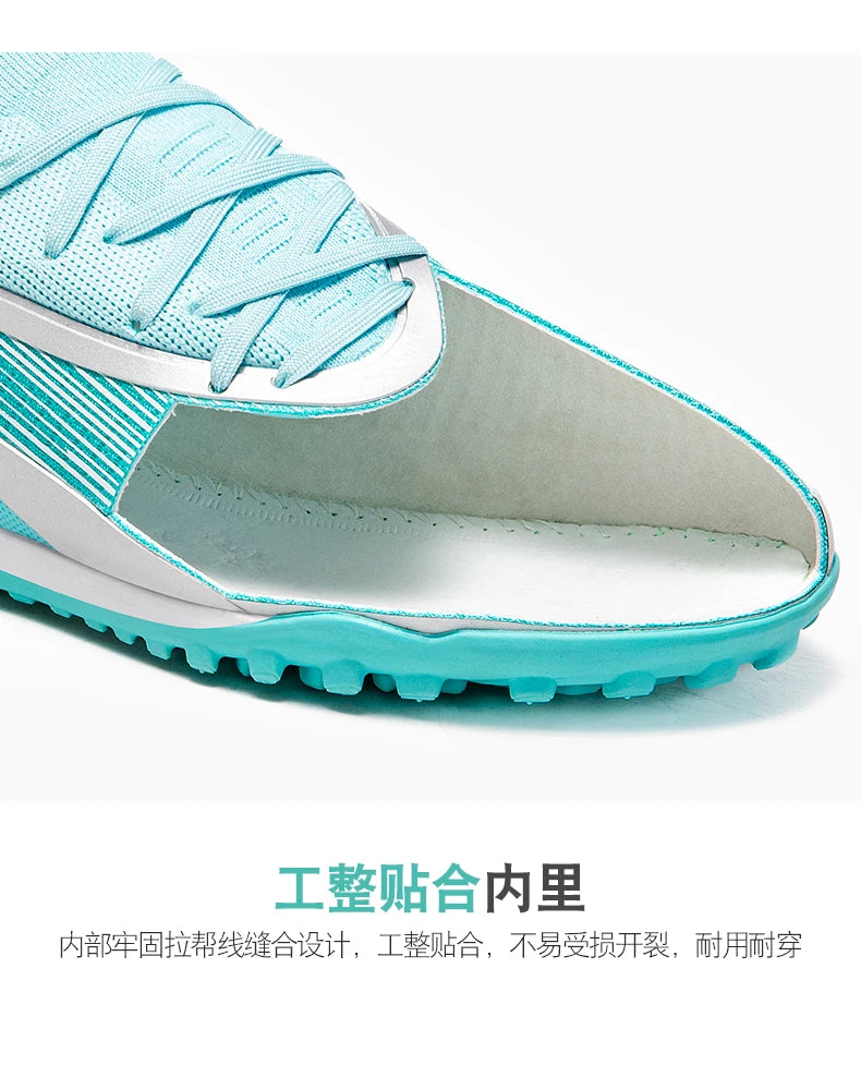 Men New TF Football Boots Sneakers Professional Society Casual Male Soccer Shoes Futsal High Quality Football Shoes Training