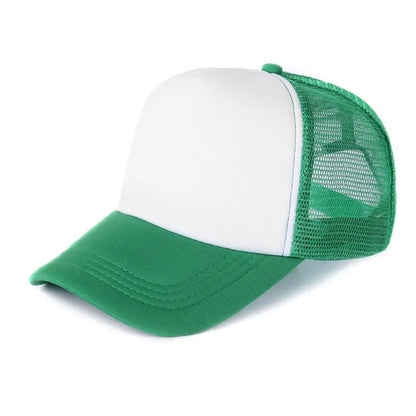 Customized Logo Mesh Baseball Caps Men Women 5 Panel Cheaper Trucker Hats Sports Team Snapback Caps Summer Sun Dad Hat Gorras