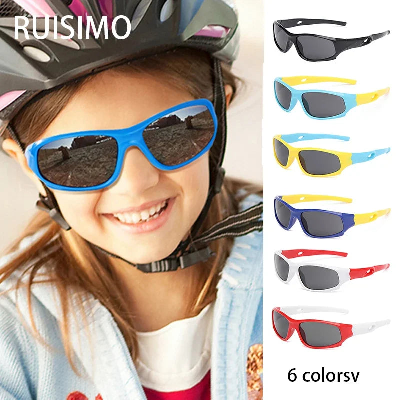 Dětské sportovní sluneční brýle Cyklistické sluneční brýle TR90 Outdoorové brýle Brýle s UV ochranou Brýle pro rovnováhu Brýle pro děti na řízení auta