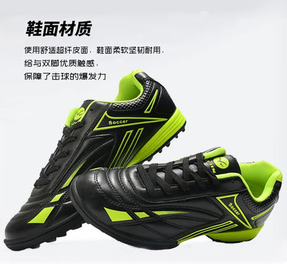 Hot Selling Youth Professional Long Nail Soccer Shoes Men's Broken Nail Football Shoes Children's Student Training Shoes
