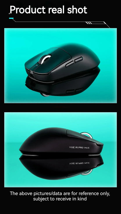 Vgn Vxe Dragonfly R1 Pro Max Gaming Mouse Bluetooth Rechargeable Gamer Paw3395 Lightweight Ergonomic Wireless Esport Mouse