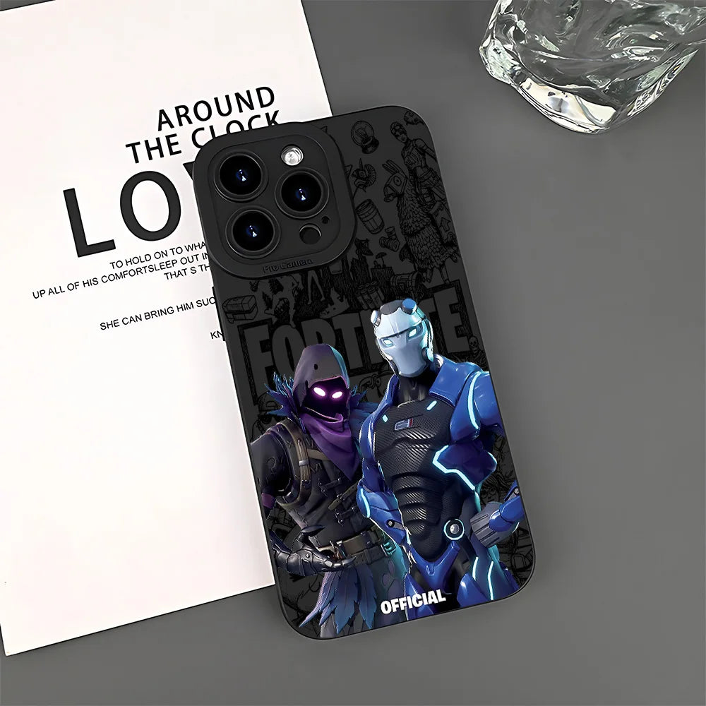 Game Fortnite Phone Case For Samsung Galaxy A37 A57 A25 A56 A16 A06 A35 A05s A15 A34 A24 A05 A13 A73 A53 A23 A03 A13 4G 5G Cover