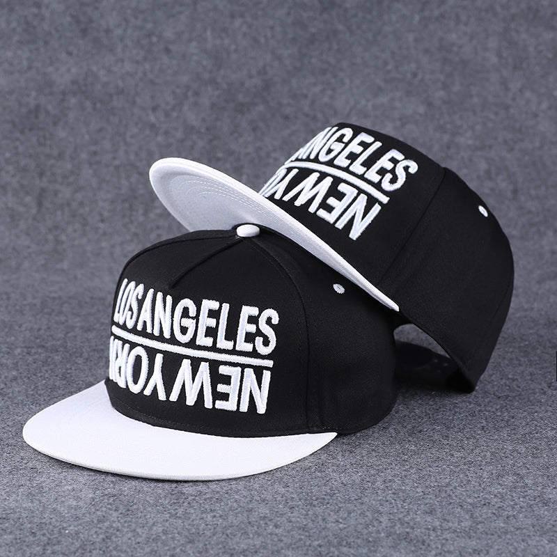 Boné de basebol unissexo com letras bordadas, estilo verão, marca tendência, ajuste traseiro, chapéu hip hop outdoor ajustável para homem e mulher, casual