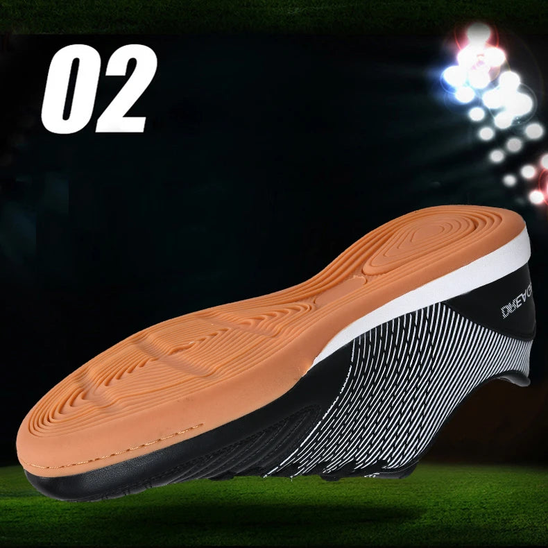 Chaussures de futsal pour homme - Chaussures de futsal professionnelles - Chaussures de football antidérapantes pour homme - Chaussures de football d'origine pour terrain dur - Chuteira Society Futebol